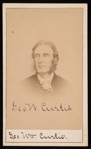 Photo of George William Curtis