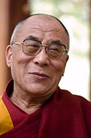 Photo of His Holiness Tenzin Gyatso the XIV Dalai Lama