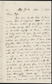 [Letter to] Dear Wife by William Lloyd Garrison