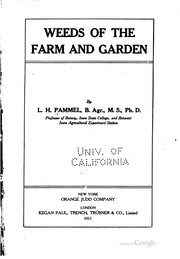 Cover of: Weeds of the farm and garden