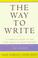 Cover of: The Way to Write