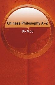 Cover of: Chinese Philosophy A-Z