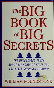 Cover of: The Big Book of Big Secrets