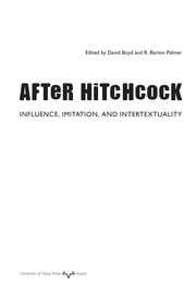 Cover of: After Hitchcock by Boyd, David
