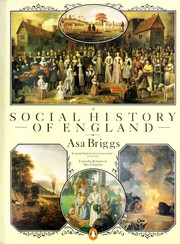 Cover of: A social history of England