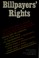 Cover of: Billpayer's rights