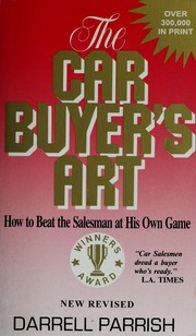 Cover of: The Car Buyer's Art by Darrell Parrish