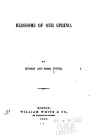Cover of: Blossoms of our spring