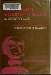 Cover of: The seven against Thebes. by Aeschylus