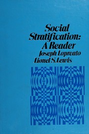 Cover of: Social stratification: a reader