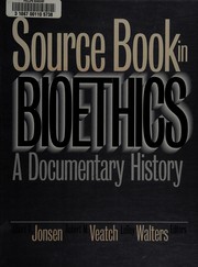 Cover of: Source book in bioethics