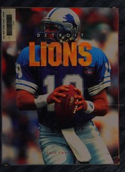 Cover of: Detroit Lions