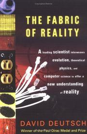 Cover of: The Fabric of Reality by David Deutsch