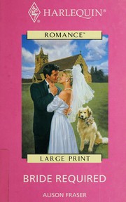 Cover of: Bride Required by Alison Fraser