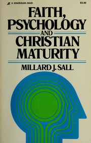 Cover of: Faith, Psychology and Christian Maturity