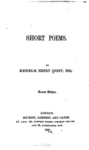 Cover of: Short Poems