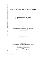 Cover of: Up Among the Pandies: Or, A Year's Service in India