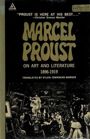 On art and literature, 1896-1919 by Marcel Proust