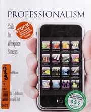 Cover of: Professionalism: skills for workplace success
