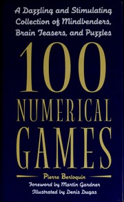 Cover of: 100 Jeux Numériques