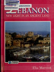 Cover of: Lebanon: new light in an ancient land