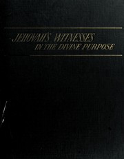 Cover of: Jehovah's Witnesses in the divine purpose.