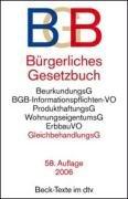 Cover of: Bürgerliches Gesetzbuch by Germany