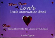 Cover of: More from Love's Little Instruction Book: Romantic Hints for Lovers of All Ages