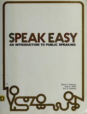 Cover of: Speak easy: an introduction to public speaking
