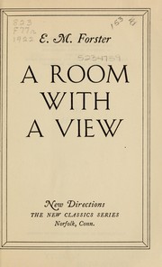 Cover of: A room with a view by Edward Morgan Forster