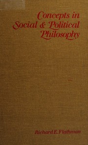 Cover of: Concepts in social & political philosophy