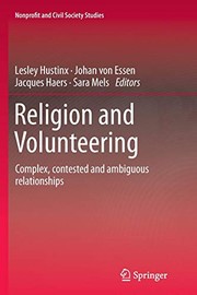 Religion and Volunteering by Lesley Hustinx, Johan von Essen, Jacques Haers, Sara Mels