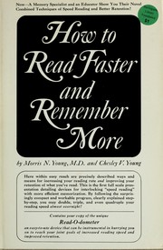 Cover of: How to read faster and remember more