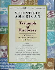 Cover of: Scientific American triumph of discovery by Scientific American, inc