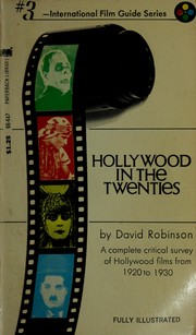 Cover of: Hollywood in the twenties