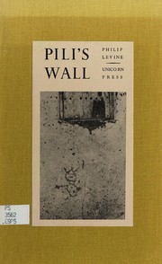 Cover of: Pili's wall.