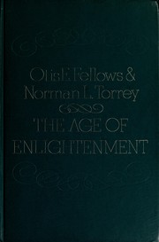 Cover of: The age of enlightenment; an anthology of eighteenth-century French literature.
