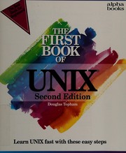 Cover of: The first book of UNIX