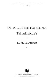 Cover of: Der gelibṭer fun Leydi Tshaṭerli by David Herbert Lawrence