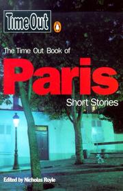 The Time Out book of Paris short stories