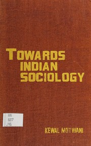 Cover of: Towards Indian sociology.