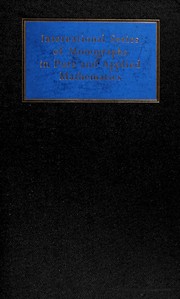 Cover of: An introduction to mathematical analysis.