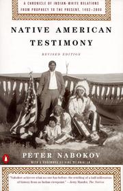 Cover of: Native American Testimony by 