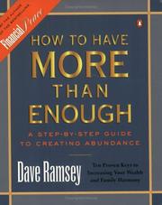 Cover of: How to Have More than Enough