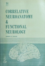Cover of: Correlative neuroanatomy & functional neurology by Joseph John McDonald