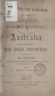 The Australian hand-book by James Lewis