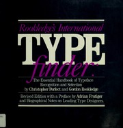 Cover of: Rookledge's international typefinder: the essential handbook of typeface recognition and selection
