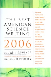 Cover of: The Best American Science Writing 2006