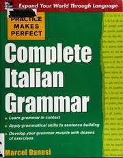 Cover of: Complete Italian grammar