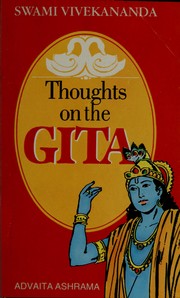 Cover of: Thoughts on the Gita by Vivekananda